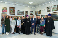 Открытие православной художественной выставки в Орехово-Зуеве