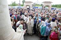 Великое освящение Свято-Духовского храма села Шкинь Коломенского района