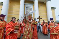 Архиерейское богослужение в Никольском храме г. Лосино-Петровский