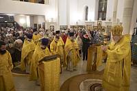 Архиерейское богослужение в Екатерининском храме Балашихи 