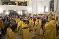 Архиерейское богослужение в Екатерининском храме Балашихи 