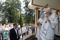 Архиерейское богослужение в Никольском храме Балашихи