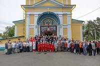 Архиерейское богослужение в Никольском храме г. Лосино-Петровский
