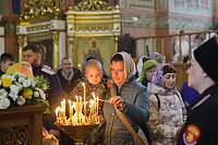 Архиерейское богослужение в Богоявленском соборе Ногинска