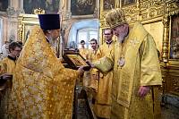 Архиерейское богослужение в Покровском храме города Щёлково