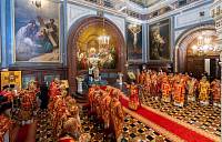 Патриаршее богослужение в Храме Христа Спасителя