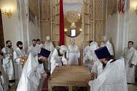 Великое освящение Свято-Духовского храма села Шкинь Коломенского района