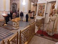 Архиерейское богослужение в Преображенском кафедральном соборе Балашихи