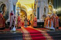 Патриаршее богослужение в Храме Христа Спасителя