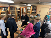 Экскурсия для гимназистов в Иоанно-Богословском храме г. Ликино-Дулёво