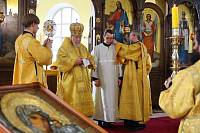 Архиерейское богослужение в Никольском храме Орехово-Зуева 