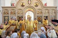 Архиерейское богослужение в Троицком храме города Электроугли