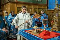 Архиерейское богослужение в Троицком соборе города Щёлково