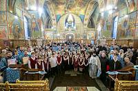 Архиерейское богослужение в Троицком соборе города Щёлково