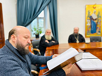 Проверка инвентарных книг Монастырского благочиния