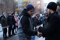 Проводы богородских призывников на Северный флот