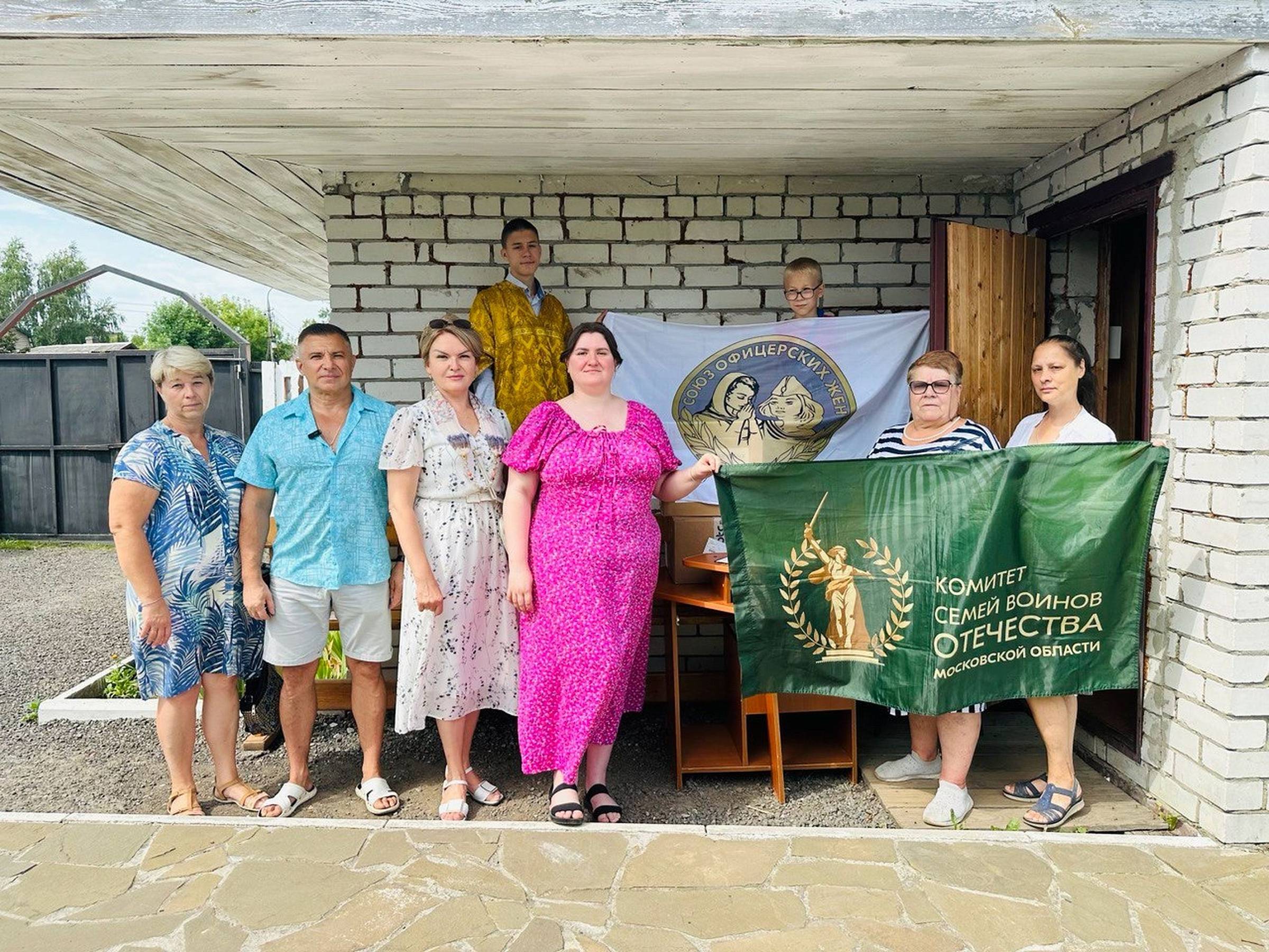 Встреча с участниками проекта «СВОих не бросаем» в Параскевинском храме деревни Горбачиха