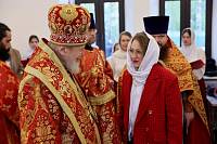 Архиерейское богослужение в Георгиевском храме г. Павловский Посад 