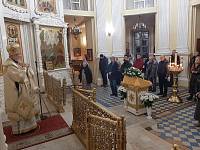 Архиерейское богослужение в Преображенском кафедральном соборе Балашихи 
