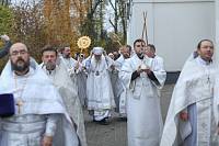 Освящение Сергиевского храма села Новосергиево 