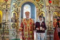 Архиерейское богослужение в Троицком соборе города Щёлково