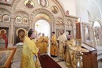Архиерейское богослужение в Троицком храме города Электроугли