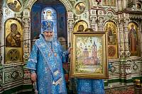 Архиерейское богослужение в Троицком соборе города Щёлково