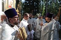 Архиерейское богослужение в Никольском храме Балашихи