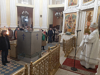 Крещение Господне в Преображенском кафедральном соборе Балашихи