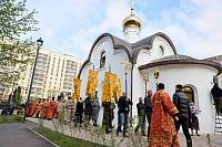 Архиерейское богослужение в Георгиевском храме г. Павловский Посад 