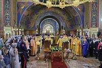 Архиерейское богослужение в Богоявленском соборе Ногинска