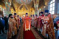Архиерейское богослужение в Троицком соборе города Щёлково