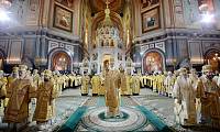 Великая вечерня в&nbsp;Храме Христа Спасителя