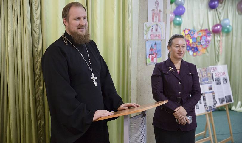 Исторический урок в Православной Алексиевской гимназии города Щёлково