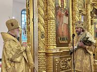 Соборное служение Архиереев Московской митрополии в Одинцово