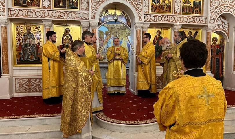 Престольный праздник в Никольском соборе г. Красногорска 