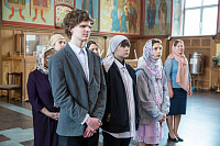 Вручение аттестатов выпускникам Алексиевской гимназии города Щёлково