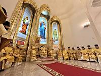 Соборное служение Архиереев Московской митрополии в Одинцово