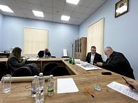 Совещание по вопросу строительства здания Епархиального духовно-просветительского центра в Балашихе 