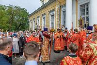 Архиерейское богослужение в Никольском храме г. Лосино-Петровский