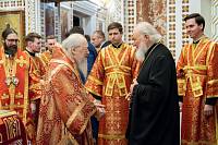 Патриаршее богослужение в Храме Христа Спасителя