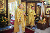 Престольный праздник в Князь-Владимирском храме деревни Новофрязино