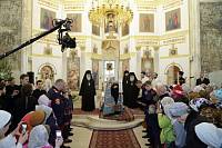 Великое освящение Свято-Духовского храма села Шкинь Коломенского района