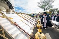 Освящение крестов в Медвежьих Озёрах