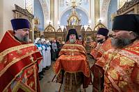 Архиерейское богослужение в храме Новомучеников и исповедников Орехово-Зуевских