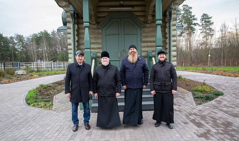 Рабочий визит благочинного в Георгиевский храм посёлка Загорянский