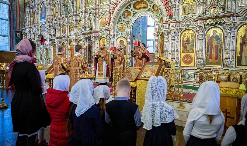 Начало учебной четверти в Православной Алексиевской гимназии