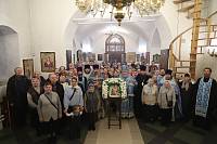 Архиерейское богослужение в Успенском храме Ногинска 