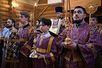 Архиерейское богослужение в Серафимовском храме Балашихи