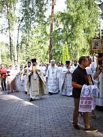 Архиерейское богослужение в Никольском храме Балашихи
